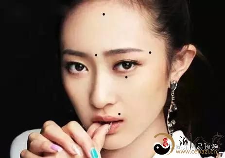 痣相图解17种痣看命运贵贱