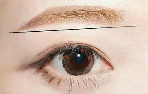 梦见自己眉毛上有字