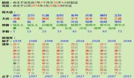 “八字排盘分析-八字排盘出来后怎么