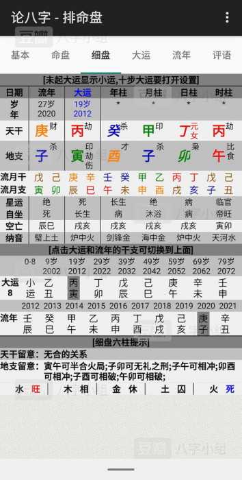 八字地支申未的关系