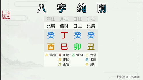 怎么才算八字全阴