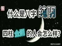 “易经八字全阴