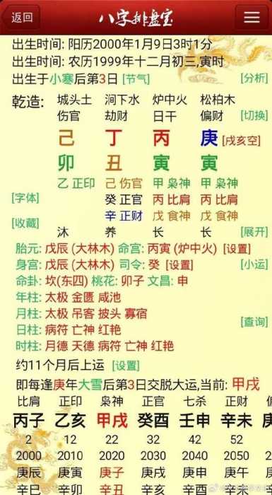 “食神生财八字：命理中的财富密码