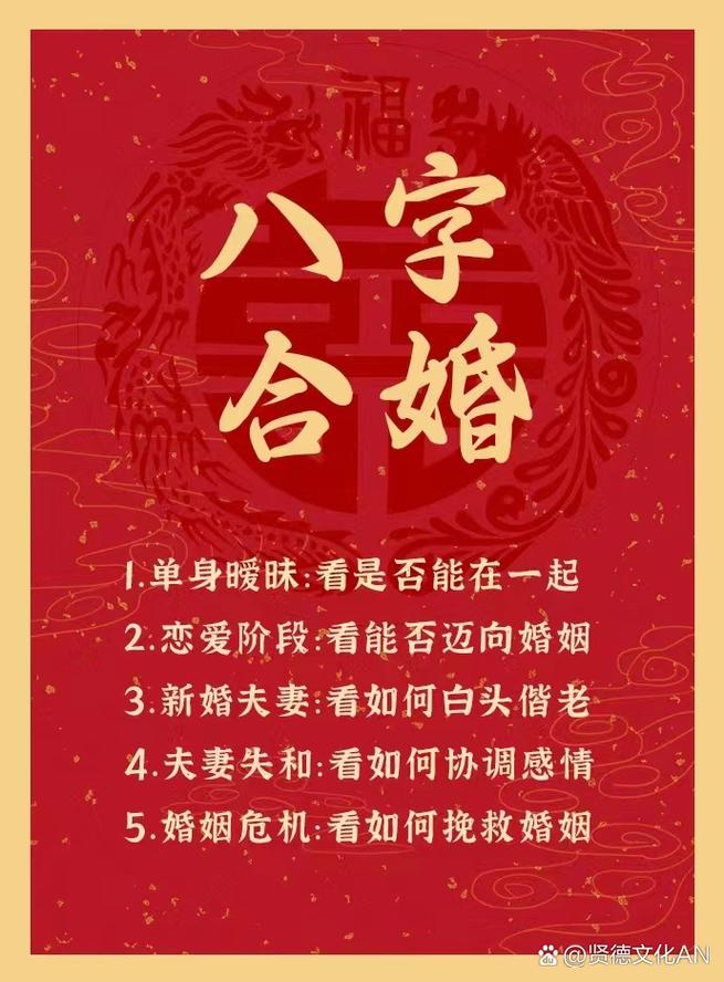 “八字合婚口诀中的核心逻辑