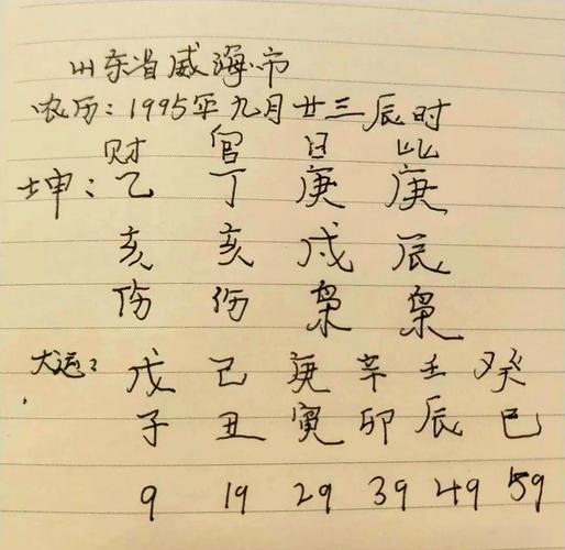 “己亥年九月初四庚戌时的命理密码