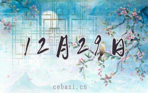 2025年12月29日出生的人