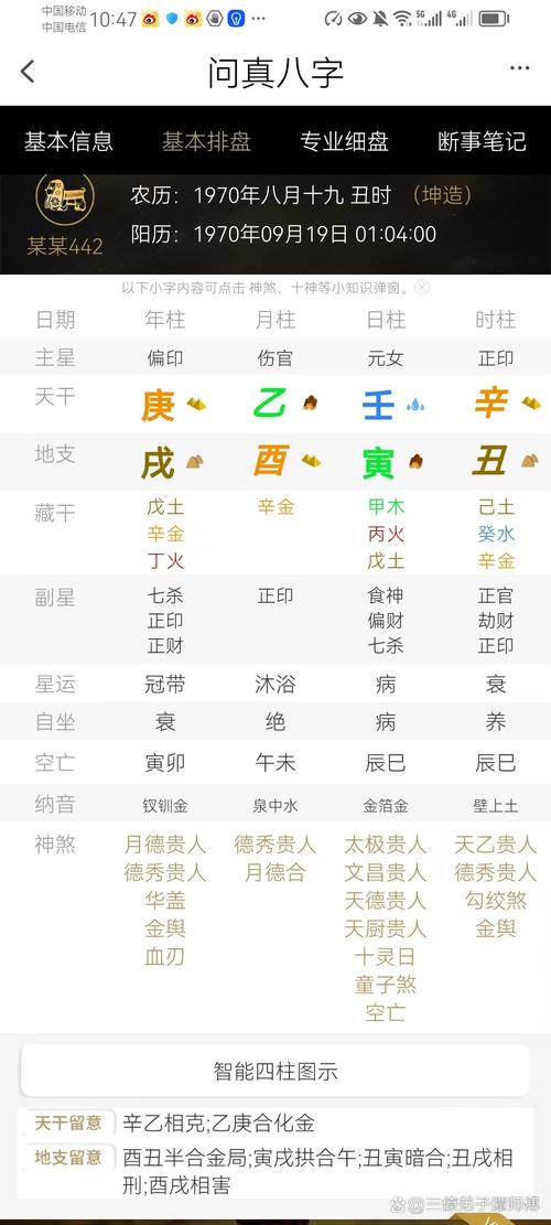 “八字里的小贵之命