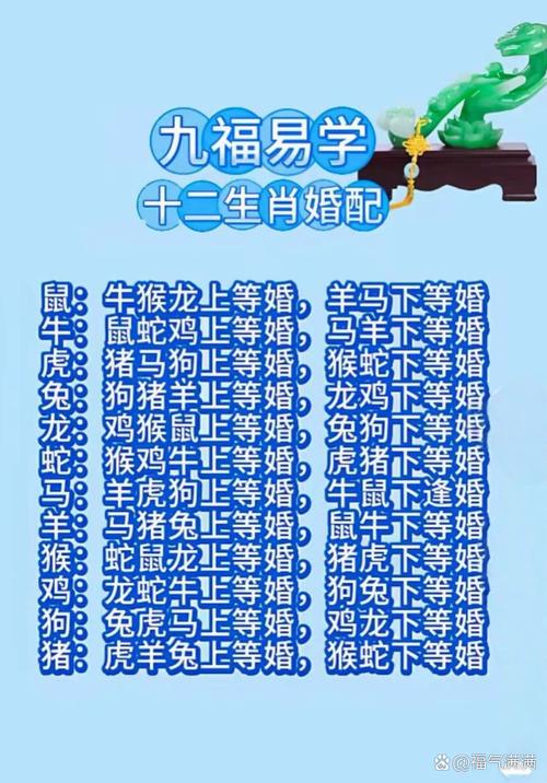 八字上等婚生肖相冲