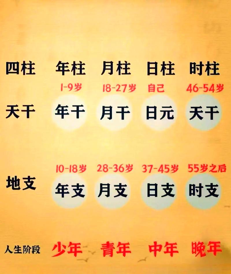 八字流年排列什么意思
