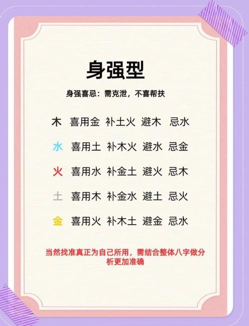 “八字财星为喜用神