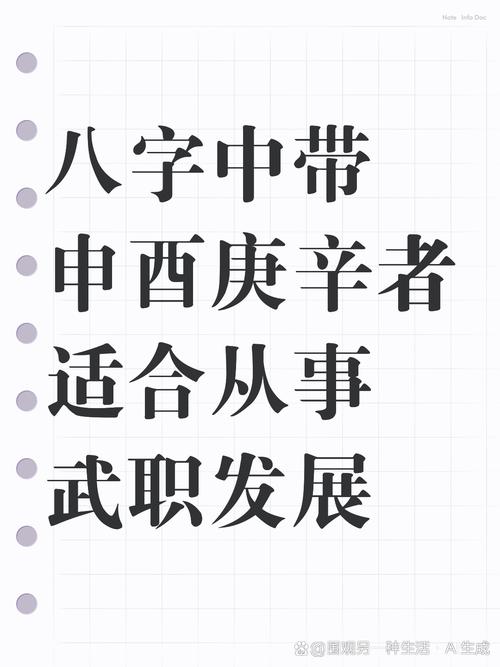 八字看适合自身的职业