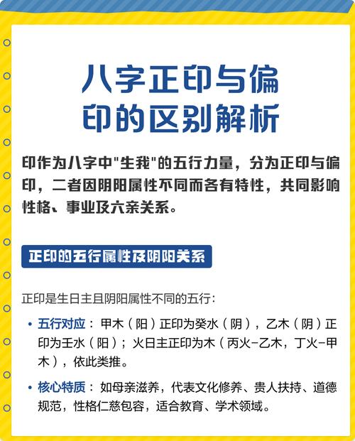 “八字中正印偏印是什么