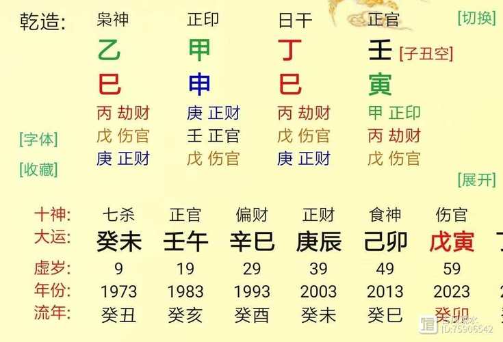 “庚午日壬午时八字命例